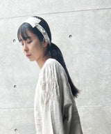 【 tri.R 】Fringe tube  Headband  /  HH02N-91