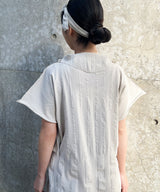 【 tri.R 】Fringe tube  Headband  /  HH02N-91