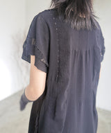 【 Long Seller 】Impact hole Dress / NAO03N-95