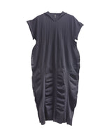 【 tri.R 】Hole tack Dress / NAO06N-95/charcoal
