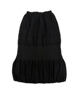 【 tri.R 】Mermaid Layered Skirt / NAS01N-99/ black