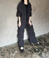 【 tri.R 】Fluffy form wide Vest / NAT11N-95