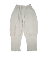 【 tri.R 】Stripe wide tapered Pants / NL087N-91/ l.gray