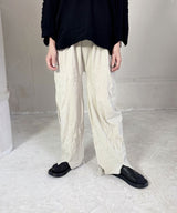 【 tri.R 】Uneven volume Pants- mild soft type / NL088N-91/light gray