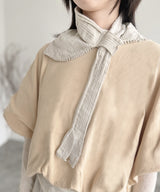 【 New 】Deforme raschel Tippet / NM020N-91/ l.gray