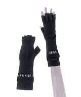 【 tri.R 】Flare fingerless glove / NR062N-99-soft type