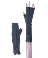【 tri.R 】Lace combination Arm cover / NR063N-95