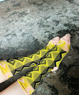 【nonnette Socks】Diamond pattern Socks / NS361Y-25