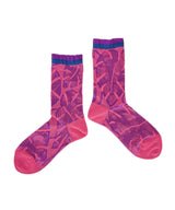 【nonnette Socks】Rex begonia Socks / NS362Y-34