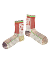 【nonnette Socks】Owl  rib Socks / NS364Y-01