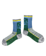 【nonnette Socks】Owl  rib Socks / NS364Y-50