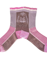 【nonnette Socks】Owl  rib Socks / NS364Y-62