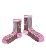 【nonnette Socks】Owl  rib Socks / NS364Y-62