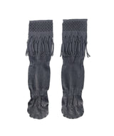 【 tri.R 】Fringe raschel Socks / NS372N-95