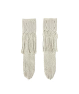 【 tri.R 】Fringe lace net Socks / NS376N-91