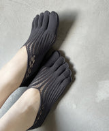 【 ti.R 】Raschel Five-Toe Cover socks / NS379N-95