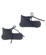 【 ti.R 】Ribbon lace Socks / NS386N-95/charcoal