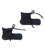 【 ti.R 】Ribbon lace Socks / NS386N-99/black