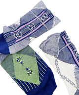 【nonnette Socks】Big dia color Socks / NS410K-88