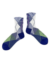 【nonnette Socks】Big dia color Socks / NS410K-88
