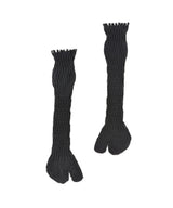 【tri.R】Back ruffle Socks / NS385N-95/charcoal