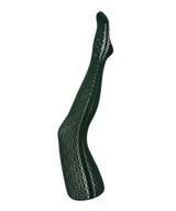 【tri.R】Mix rib fringe Leg warmer / NW033N-58/d.g green