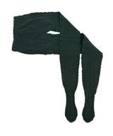 【tri.R】Mix rib fringe Leg warmer / NW033N-58/d.g green
