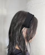 【 tri.R 】Bumpy string Headband / HH08N-99/black