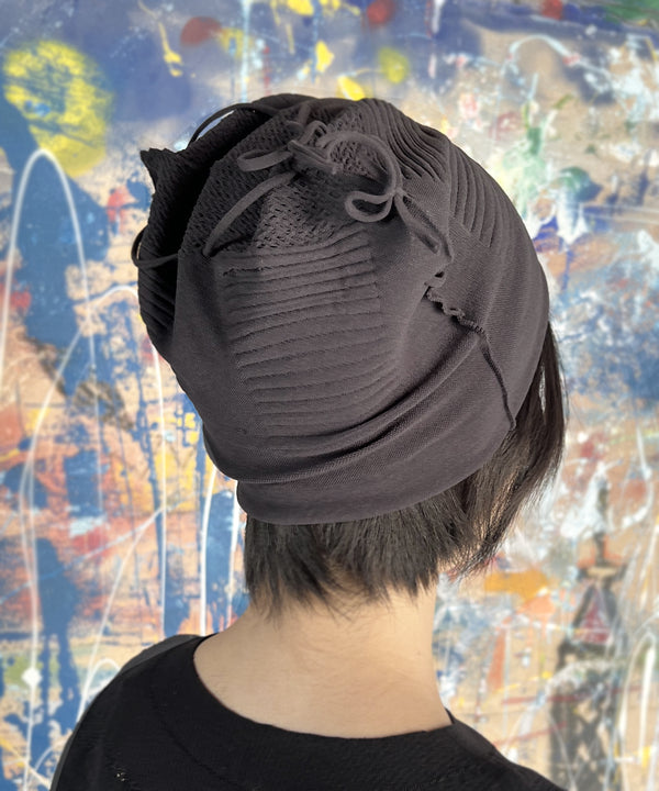 【 tri.R 】Lace combination Beanie / HHA01N-95