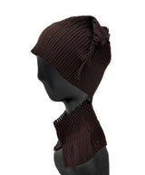 [tri.R]Crest Neck Cover Beanie / HHA02N-65
