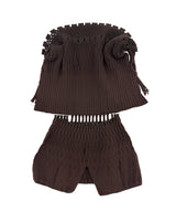 [tri.R]Crest Neck Cover Beanie / HHA02N-65