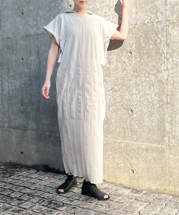 【 tri.R 】 Impact sleeve dress  /  NAO02N-91
