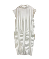 [tri.R] Gestreifte, weit zulaufende Hose / NL087N-95/ Anthrazit