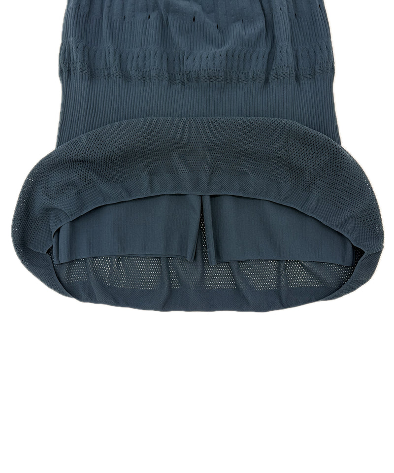 【 tri.R 】Mermaid Layered Skirt / NAS01N-78/ d.bluegreen