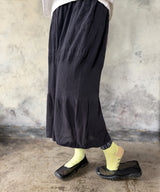 Mermaid Layered Skirt / NAS01N-99/ black