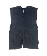 【 tri.R 】Mix rib Vneck Slit Vest / NAT10N-99