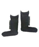 [tri.R]Back ruffle socks / NS385N-95/charcoal