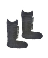 [tri.R]Chaussettes à volants / NS385N-95/charbon