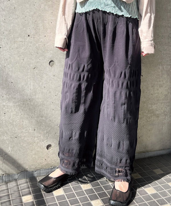 【 tri.R 】Wide straight Pants / NL081N-95