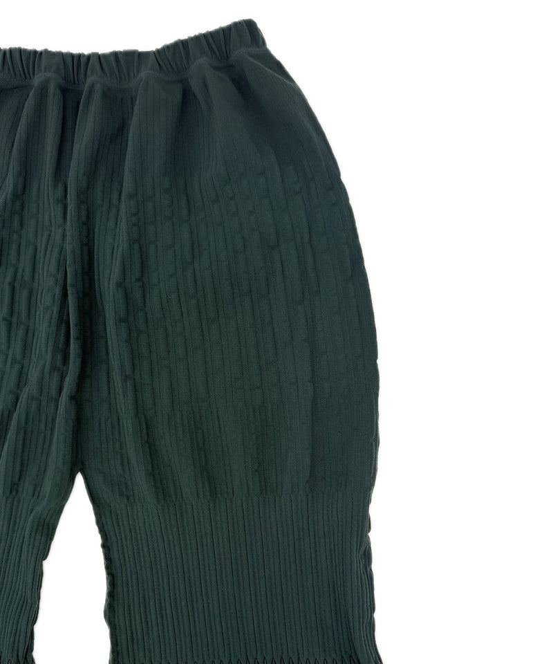 【 tri.R 】Flare Cropped Pants / NL086N-58/d.green