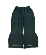 【 tri.R 】Flare Cropped Pants / NL086N-58/d.green