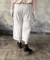 [tri.R]喇叭九分裤 / NL086N-58/d.green