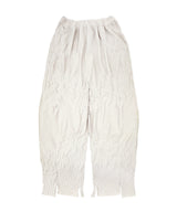 【 tri.R 】Uneven volume  Pants-  mild soft type / NL088N-91/light gray