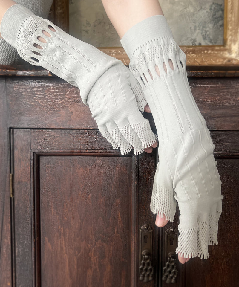 【 tri.R 】Flare fingerless glove / NR062N-90-soft type