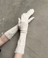 【tri.R】Couvre-bras combiné en dentelle / NR063N-95