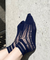 【 tri.R 】Instep lace socks / NS357N-88