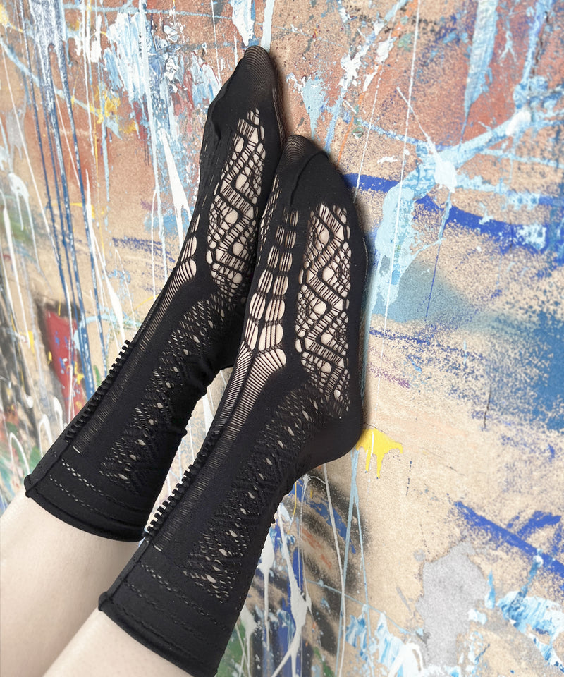 [ti.R] Classic lace Socks / NS384N-99