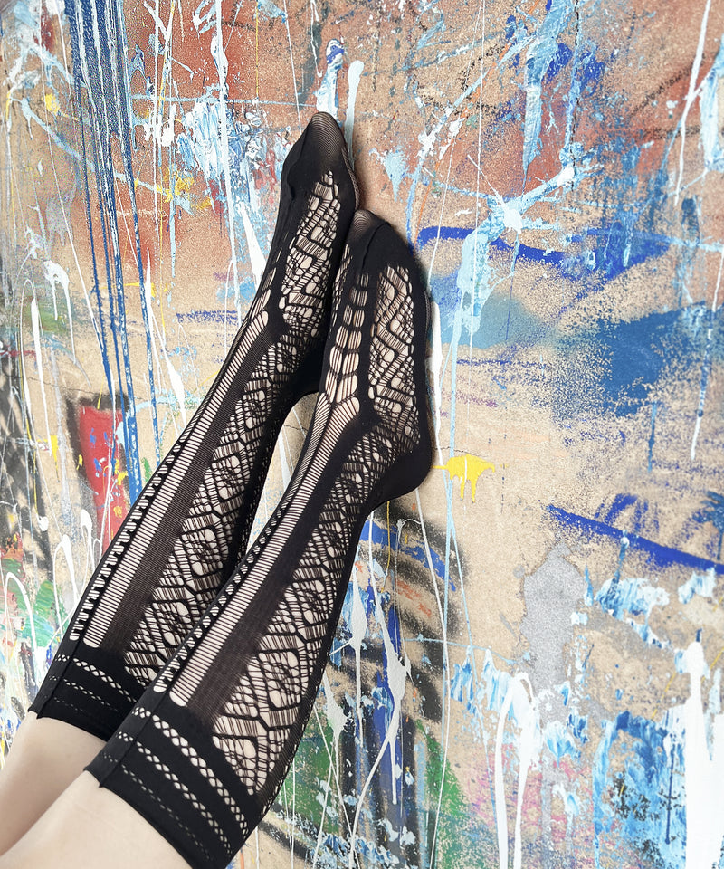 [ti.R] Classic lace Socks / NS384N-99