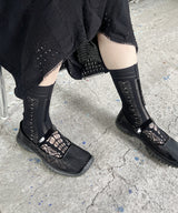 [ti.R] Classic lace Socks / NS384N-99