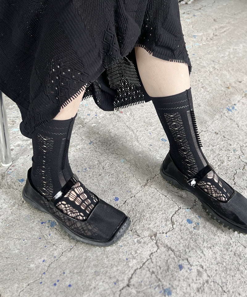 [ti.R] Classic lace Socks / NS384N-99